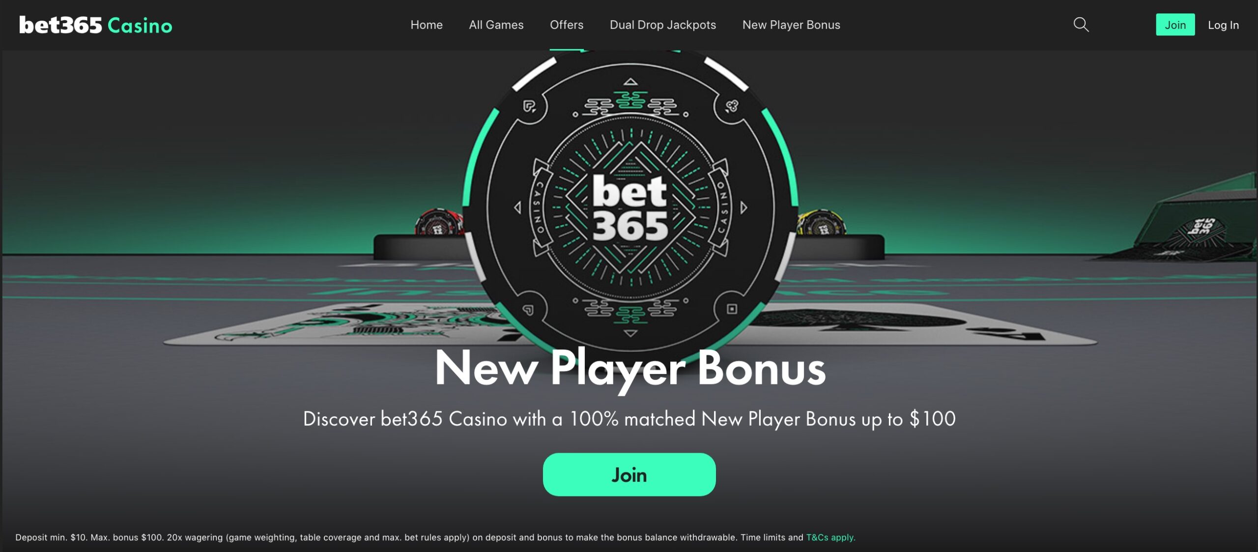 Bet365 Casino Bonuses