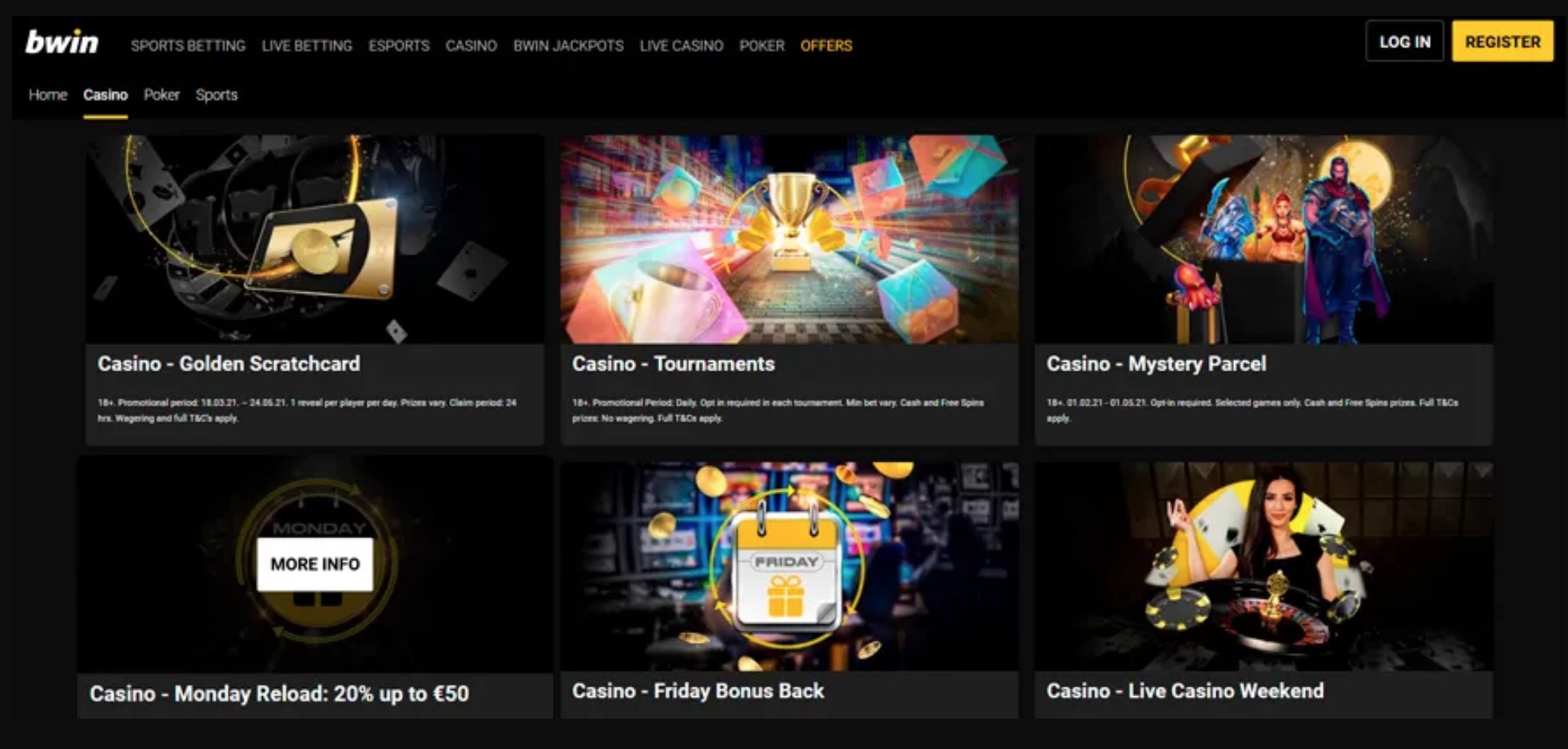 Bwin Casino Bonuses and Promotions